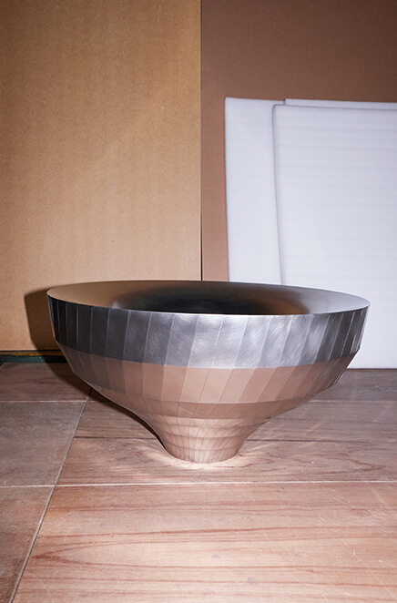 Wavy Inverted Bowl